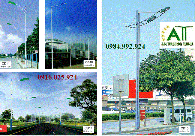 Cung Cấp Trụ Đèn Chiếu Sáng Cao Áp Tại TP Đà Nẵng