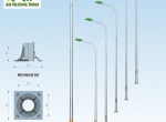 Giá Cột Đèn Chiếu Sáng Cao Áp 8m, 9m, 10m