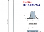 Cột Đèn Cao Áp Chiếu Sáng Đường Phố Tại Lạng Sơn
