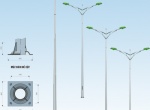 Cột Đèn Chiếu Sáng Cao Áp 5m, 6m, 7m, 8m, 9m, 10m