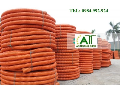 Ống Nhựa Gân Xoắn HDPE Phi 125 (130/125)