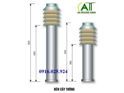 Cột Đèn Nấm Cây Thông